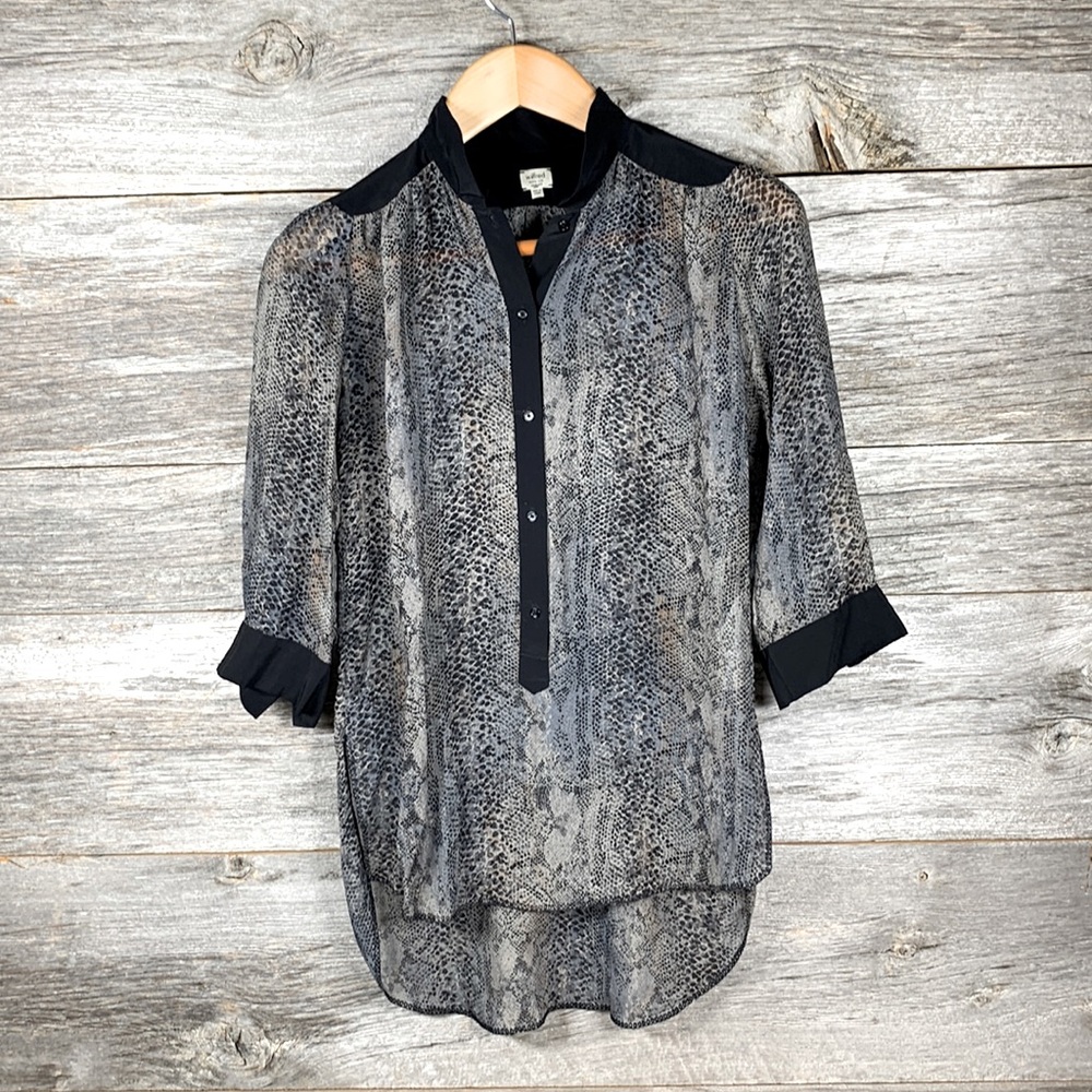 Wilfred snake print blouse